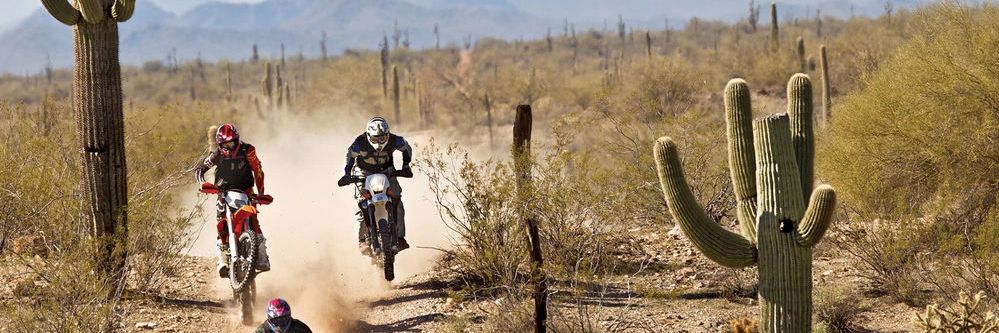 Dirt bike tours in Todos Santos with Omega Tours