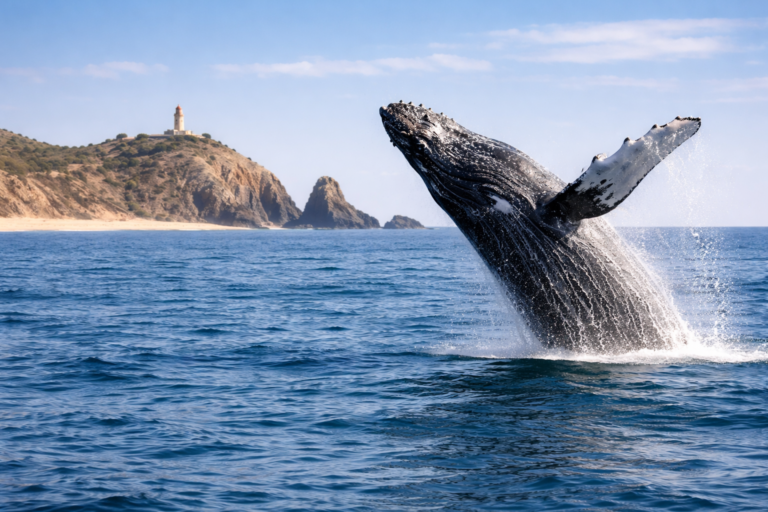 Whale watching in Todos Santos with Omega Tours