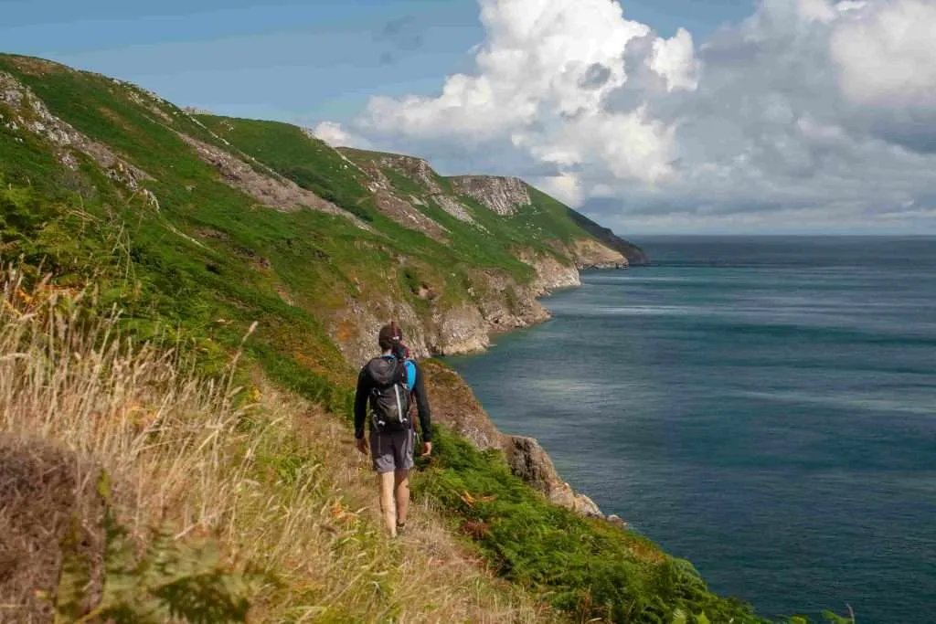 Cliff Hike Coastal Adventure